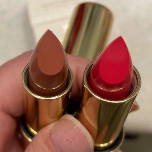 2 Evalina Beauty lipsticks made for the Jilly Box (Jillian Harris)